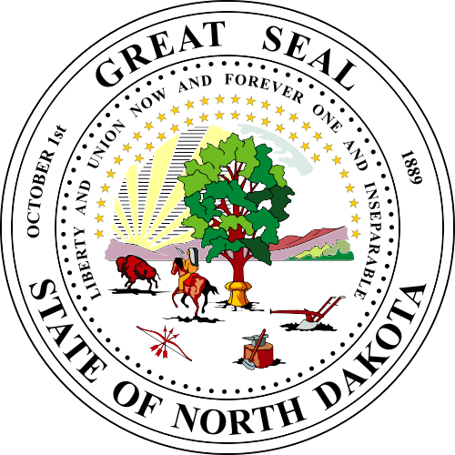 North Dakota State Authority seal